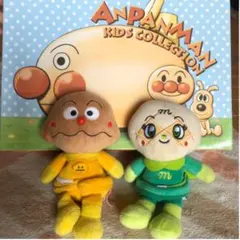 カレーパンマン、メロンパンナぬいぐるみセット