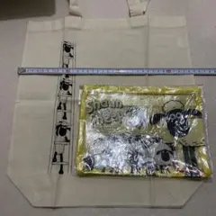 Shaun the Sheep トートバッグとポーチセットひつじのショーン