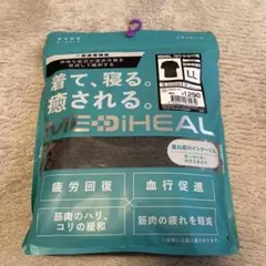 未使用　MEDIHEAL リカバリー ルームシャツ 半袖 チャコール LL