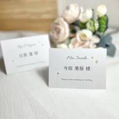【枚数選べます】結婚式 席札 名札