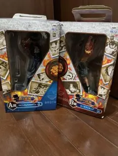 ワンピース　一番くじ　熱き絆編　エース　サボ