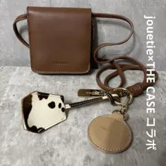 jouetie×THE CASE コラボ ウォレットショルダー カウ柄チャーム付のサムネイル