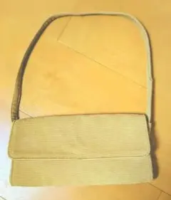 A.P.C. コーデュロイ ショルダーバッグ ベージュ Used レア