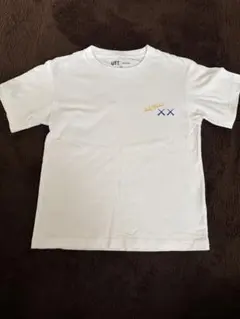 ユニクロ UTカウズ ウォーホル コラボ Tシャツ バナナ ホワイト　130