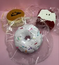 食べ物スクイーズ3点セット