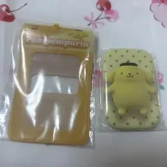 ポムポムプリンスクエア缶バッジ＆カバー