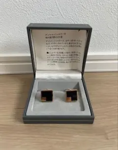 dunhill ゴールド ブラック カフリンクス - メルカリ