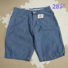 [28㌅]デニム風ハーフパンツ