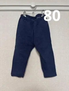 裏起毛 パンツ 80size UNIQLO