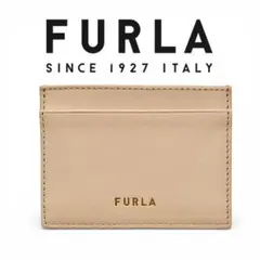 【極美品・ほぼ未使用】FURLA フルラ　カードケース　ピンク系