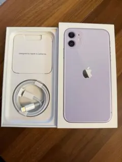 Apple iPhone 11 64GBパープル 本体