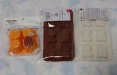 未開封 SeriaセリアダイソーDAISO シリコーンモールド カヌレ型 パンダ
