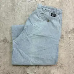 90s USA製　Dockers　デニムパンツ　W34　ライトブルー　古着のサムネイル