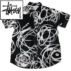 OLD STUSSY レーヨンシャツ 総柄 アロハ 黒 8032000904530_1.jpg?v=
