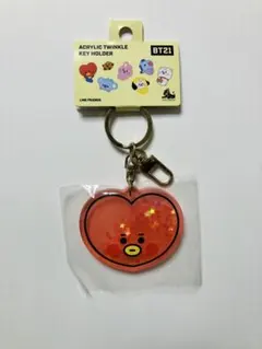 BT21 TATA ACRYLIC TWINKLE KEY HOLDER