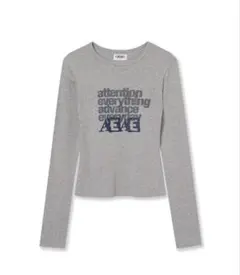 【専用ミ★プロフ必読 様】aeae 長袖Tシャツ グレー 2026年最新】AEAE ロンtの人気アイテム - メルカリ