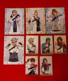 刀ミュ　ブロマイド　カード　長義、国広、浦島、鬼丸、笹貫、長曽祢、大包平、大般若