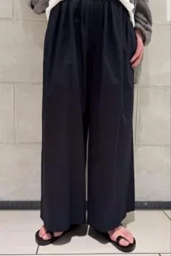 ツイル タックパンツ