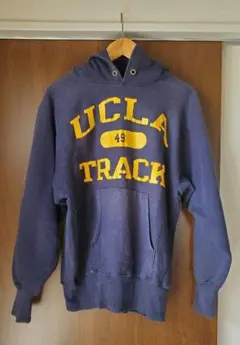 90s チャンピオン USA製 リバースウィーブ パーカー 紺 ネイビー L