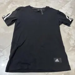 adidas ブラック Tシャツ 140サイズ