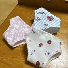 メルちゃん 下着パンツ(3着）