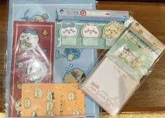 ちいかわ　1番くじ　G賞　クリアファイル　メモ帳　付箋　3点セット