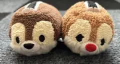 ディズニーツムツムぬいぐるみ2点セット チップ&デール