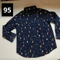 H&M クリスマス柄 シャツ EUR 98