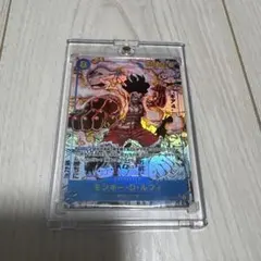 ワンピースカード　神速の拳　コミパラ ギア4ルフィ
