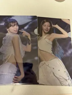 LE SSERAFIM SPECIALCAFE 2025クリアファイル　2種