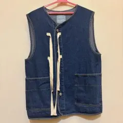 FREAK'S STORE インディゴデニムベスト