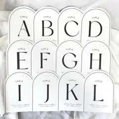 【テーブルナンバー】結婚式 テーブルナンバー エレガント ウェディング イベント