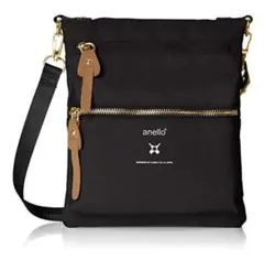 anello ブラック ショルダーバッグ