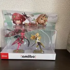 amibo ダブルセット　〔ホムラ/ヒカリ〕スマブラ　ゼノブレイド2 新品未開封