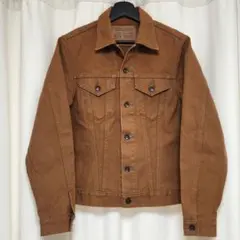 IRONHEART ブラウンダックトラッカージャケット 38 M アイアンハート