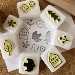 北欧おうちセット　消しゴムはんこ