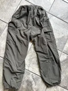 GU フリースワイドカーゴジョガーパンツ