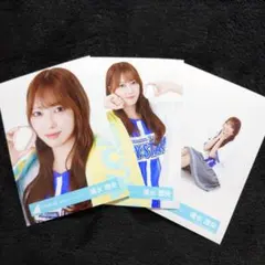 宮地すみれ 日向坂46 生写真 横浜DeNAベイスターズユニフォーム コンプ