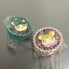 とっとこハム太郎　手作りおやつチャーム　かぶるくん　マフラーちゃん　２点セット