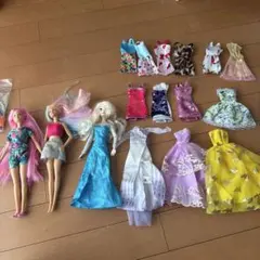 リカちゃん人形セット と服飾小物まとめ売り