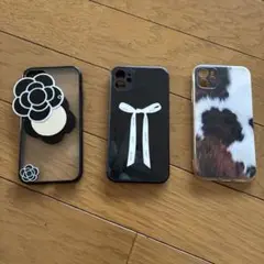 iPhone11ケース 3点セット ユニークデザイン