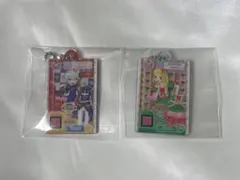 アイカツ×プリパラ ガチャ だれでもアクリルチャーム2 2点セット