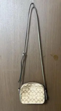 COACH コーチ ショルダーバッグ シグネチャー カーキ