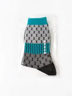 新品未使用　gomme ドットカラーブロックソックス靴下のサムネイル