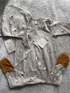 organic zoo コットンロンパース 6-12m