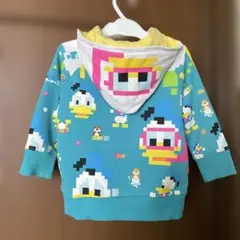 東京ディズニーリゾート ドナルドダック パーカー100