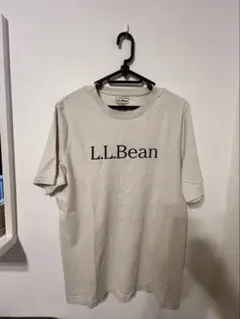L.LBean 筆記体 ロゴ オーガニックコットン ロンT セット 黒白 M 