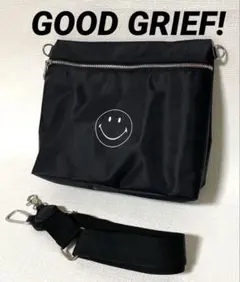 GOOD GRIEF!/グッド グリーフ　SMILE ポーチ GOOD GRIEF!/グッド グリーフ】 SMILE ポーチ 美品 - メルカリ