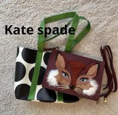 Kate spade ケース fox キツネ Kate spade コインケース fox キツネ - メルカリ
