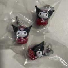 サンリオ　いちごめじるしアクセサリー クロミ 4個セット めじるしチャーム